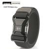 Men's Adjustable Leather Tactical Belt: Elastic, Versatile, Casual, Outdoor Training, Workwear