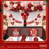 Hochzeitszimmer Ballon Dekorationen: Elegante Ballon-Dekoration für Hochzeiten