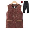 Grandma's Spring Fashion Vest: Stylish Chinese Waistcoat for Middle-Aged & Elderly Women, Perfect Autumn Wear for 60+