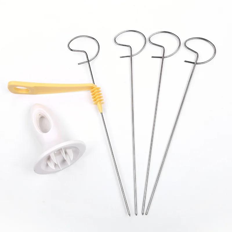 Whirlwind Potato Chopper Multi Functional Hand Shake Vegetable Chopper Manual Whirlwind Potato Slicer Kitchen Supplies