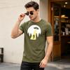 Unisexs UFO Sasquatch Bigfoot T Shirt Alien Moon Forest Graphic Tee Casual Cotton Short Sleeve For Outdoor And Sci Fi Fans