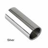 2Pcs Stainless Steel Guitar Slide Bar Set Glass Guitar Finger Sliders Guitar Pick Tube  Guitarist