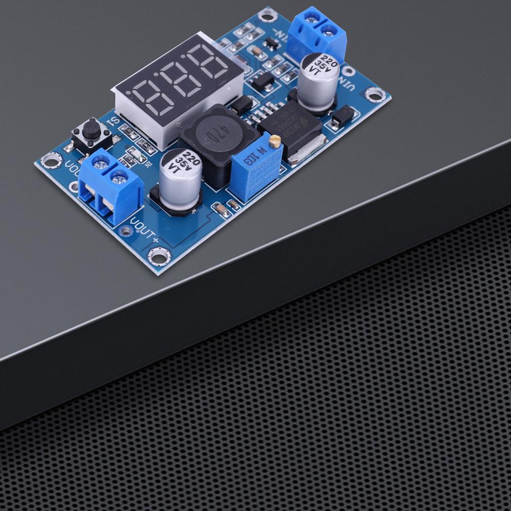 LM2596 Electronic Voltage Stabilizer Input 25V-40V Output 1.25V-37V Variable Volt Regulator High Efficiency Power Supply Module