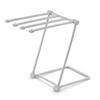 Punch-Free Desktop Folding Vertical Towel Rack Kitchen Dishwashing Rag Storage Counter Top Rack Organizer