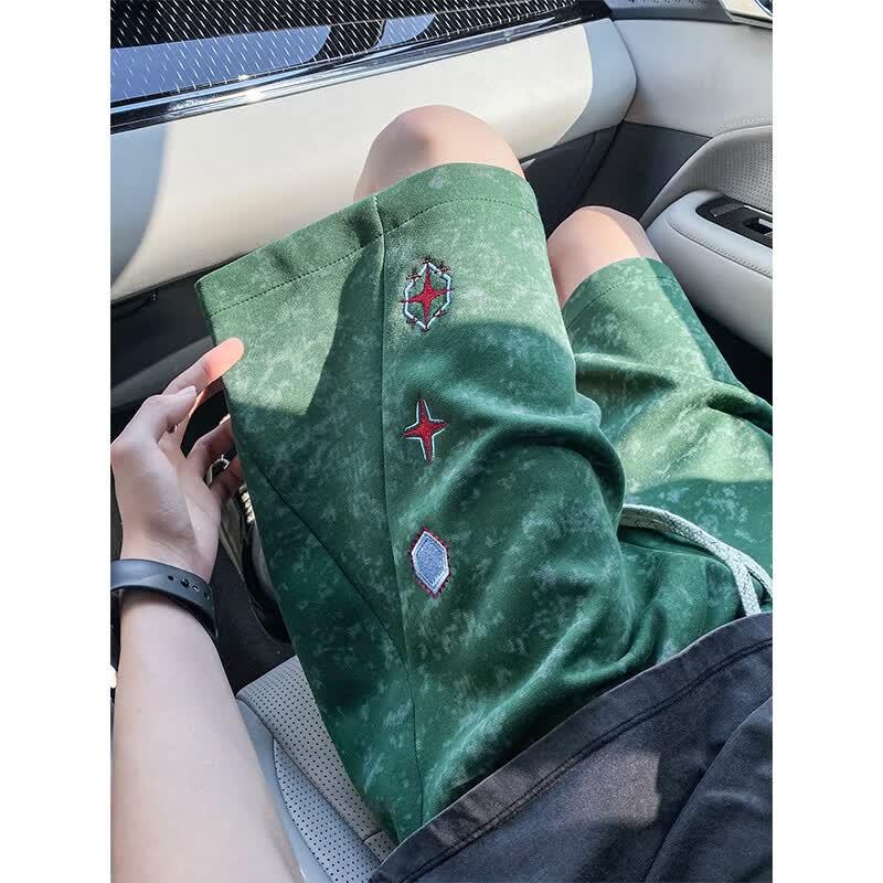 MEDE Men's Tie-Dye Summer Shorts