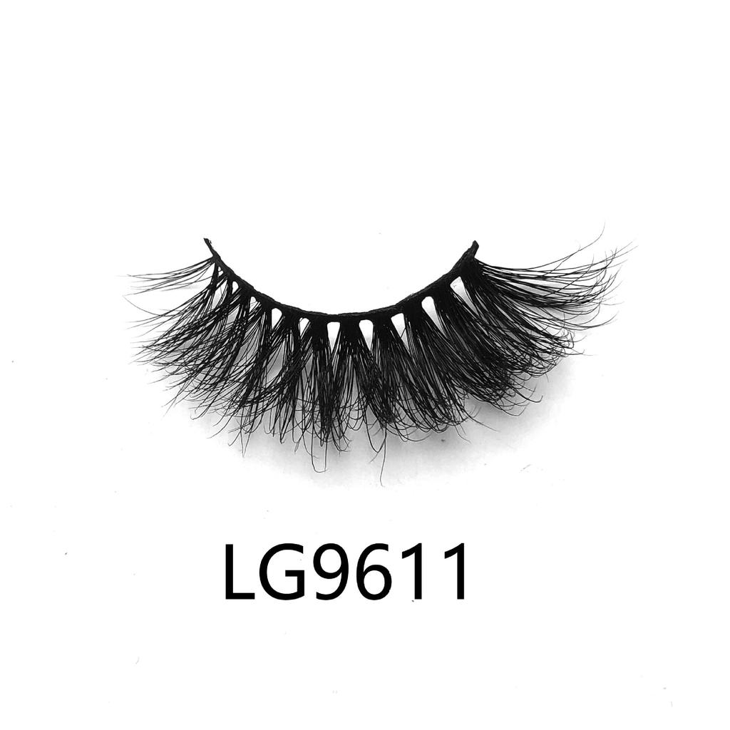 22mm Mink False Eyelashes European And American Natural Thick Multi -Layer Cross Messy Lashes False Eyelashes