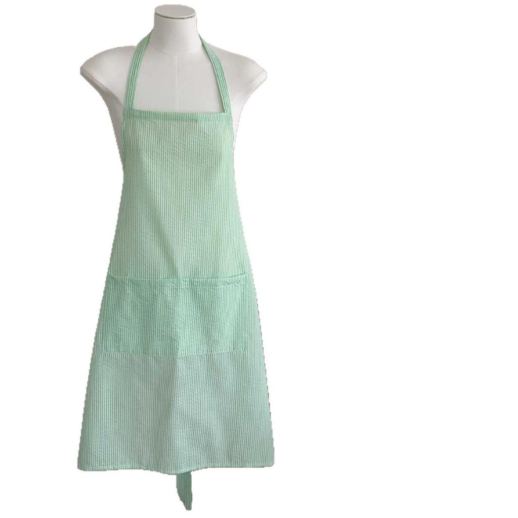 Cotton Sleeveless Apron Waterproof With Embroidery For Home Cooking And Casual Wear