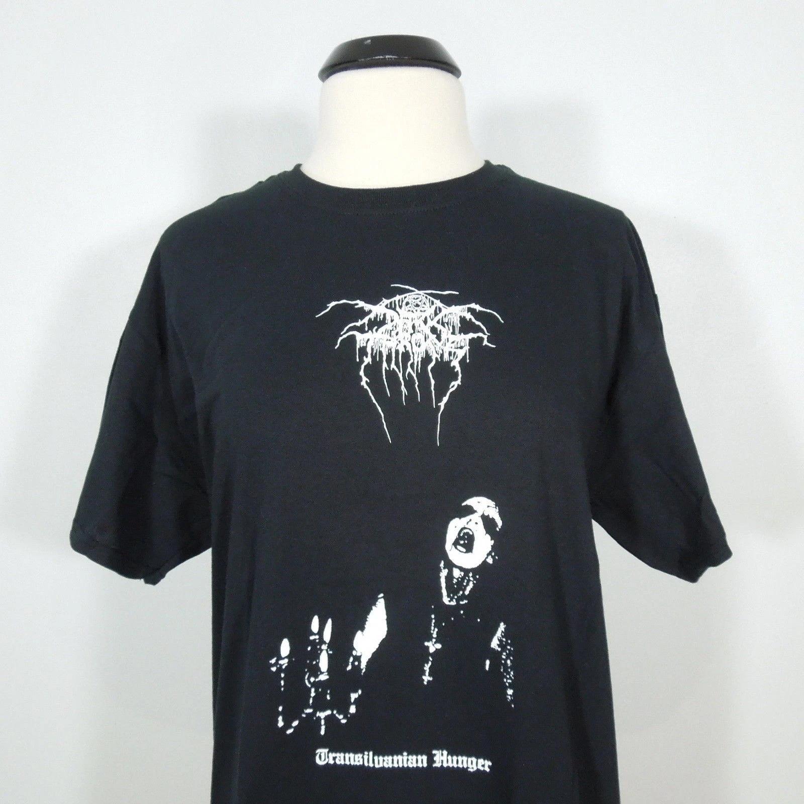 DARKTHRONE Transylvanian Hunger S SMALL T-Shirt Black Band logo 3XL