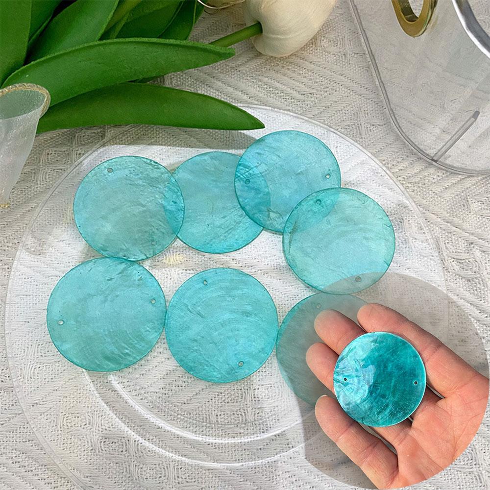

5cm Bulk Transparent Natural Sea Shell Charms Pendants Handmade Jewelry DIY Lampshades Art Craft Projects Wedding Backdrop Decor 10pcs озеро синий