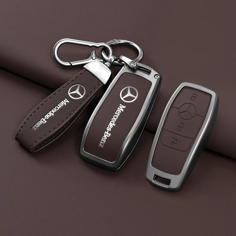 SUG2   Key Fob Cover for Mercedes Benz A B C E S Class W204 W205 W212 W213 W176 GLC MAYBACH Keyless Soft Case