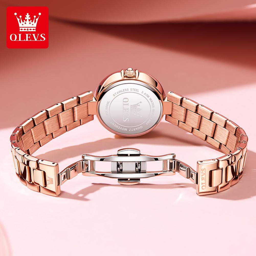 OLEVS Brand New Minimalist and Fashionable Quartz Watch Waterproof Women's Watch 5608