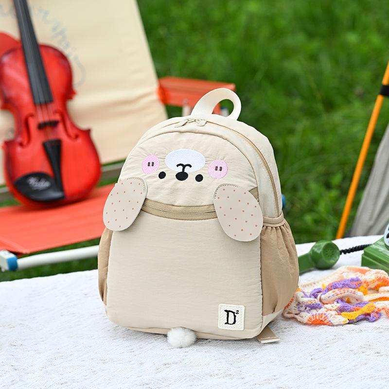 Schoolbag Japanese Soft Cute Animal Shape Children's Cute Little Schoolbag 1-1 Years Old Men's and Women's Bags School Season Admission Backpack