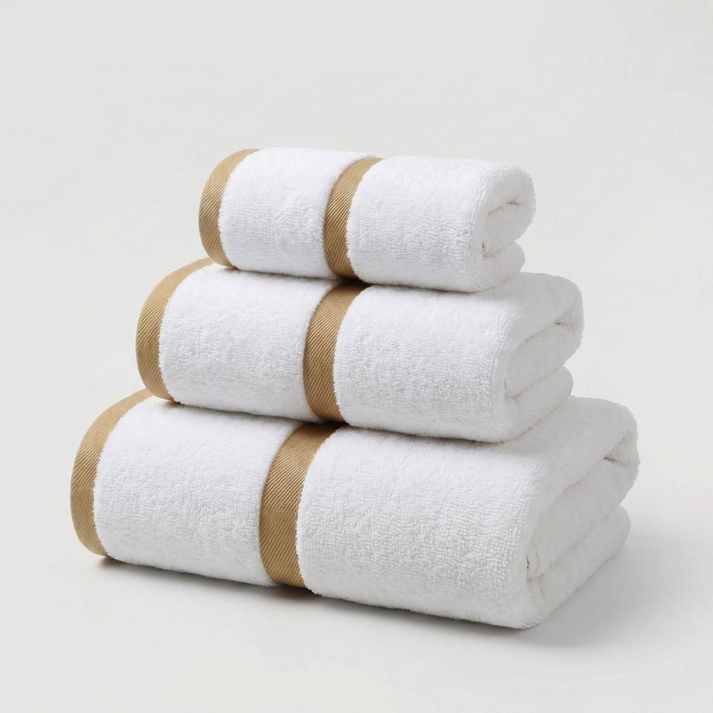 Asciugamano da bagno premium 100% cotone: Spesso, Morbido, Assorbente, Antibatterico, Ricamato per Uso Domestico e Alberghiero