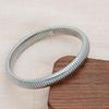 Vintage Gold Snake Bone Bangle – Statement Retro Women's Bracelet