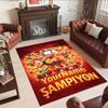Galatasaray 397 Customized Name Carpet Perfect for Game Room Entryway Decorate Room Kitchen Antislip Carpet Anime Office Decor