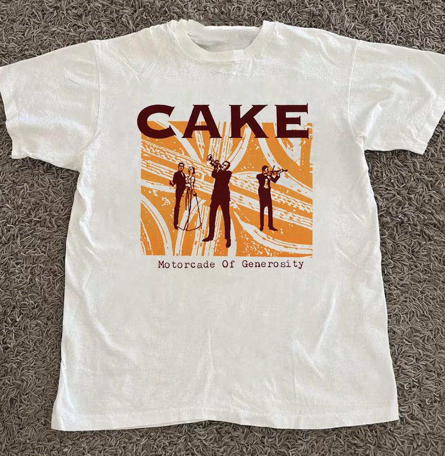 Cake Band Motorcade Of Generosity Unisex T-Shirt Cotton TS255 L