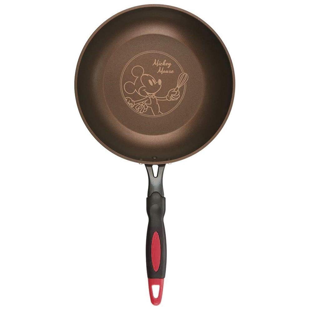 Skater Compatible Frying Mickey Mouse Disney AFP26 IH/Gas Diamond-Coated Pan, 26cm, Design,