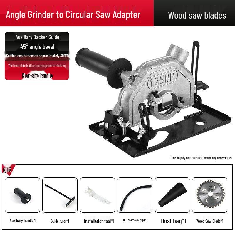 Angle Grinder Stand: Multifunctional Cutting Machine Converter with Dustproof Protective Cover