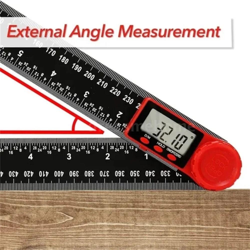 Inclinometer Digital Angle Meter Electronic Goniometer Protractor  Wood Measuring Tool