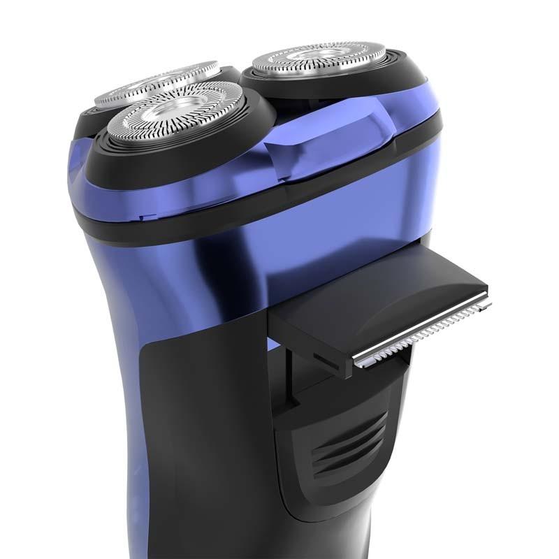 Shave Y Becker Cordless 3-Head Shaver with Stainless Steel Blades