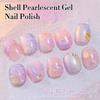 Mother of Pearl Gel Polish - Pearly Shell Swirl Nail Art Gel, UV/LED Curable for Salon & DIY Manicure