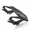 Motorcycle King Abnehmbarer Gepäckträger für 2009-2017 Harley Davidson Road King/Street Glide Mattschwarz Glänzend