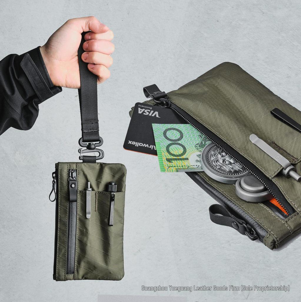 Cross-Border Waterproof Men's Clutch: Large Capacity Multi-Functional Wallet & Tool Storage Bag