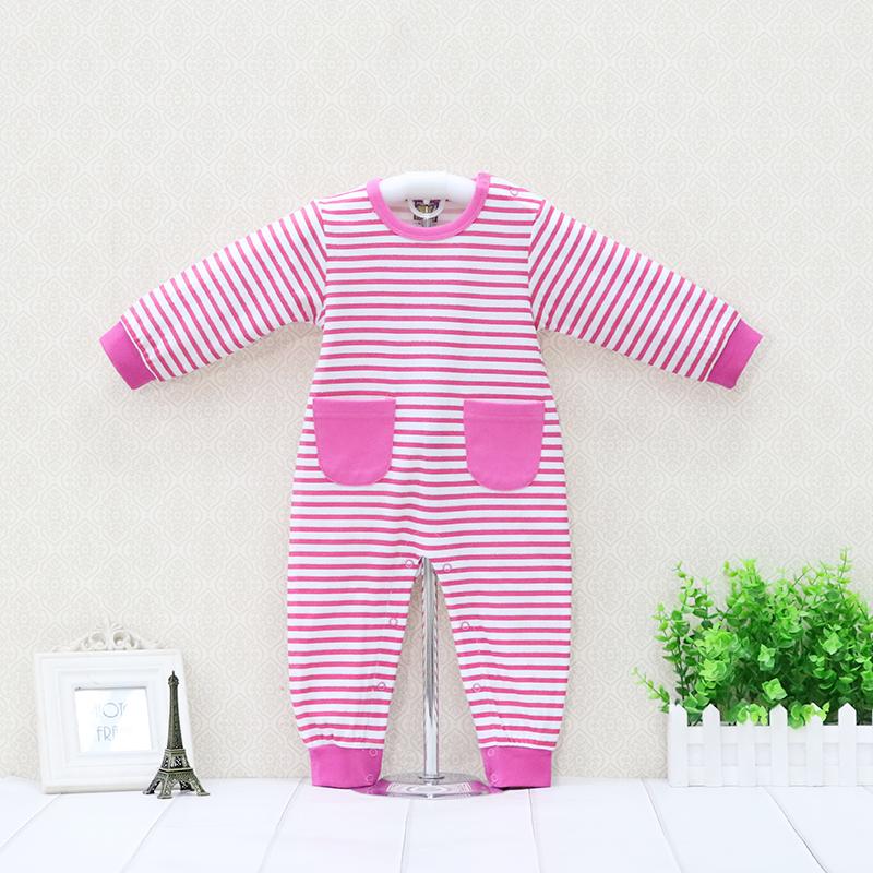 Baby 12-36 Months Rompers 100% Cotton Girls Christmas Clothes Autumn Long Sleeve Clothing Kids Costume with Pocket