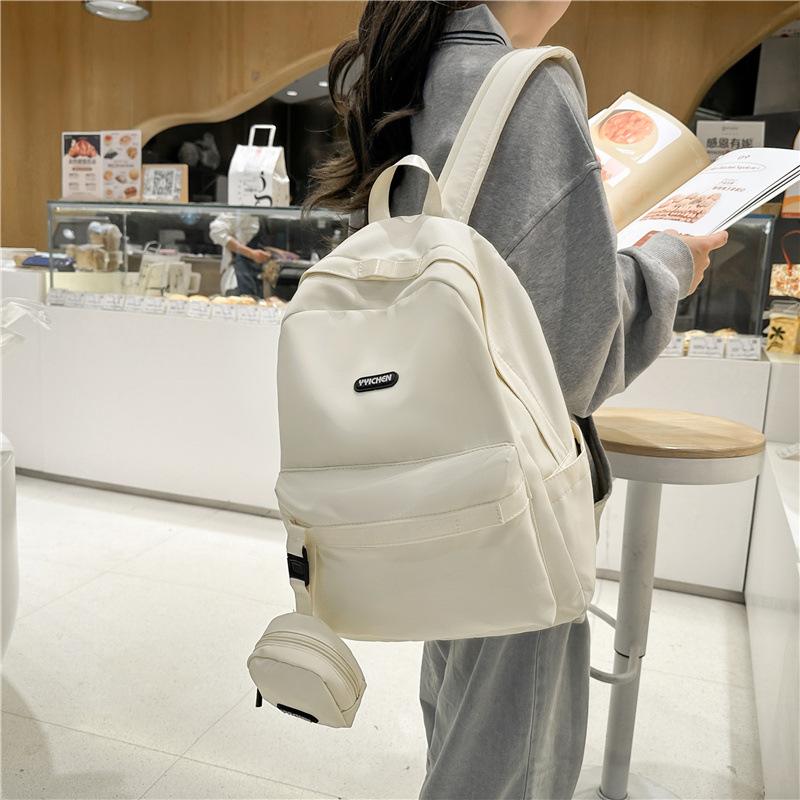 Japanese Casual Style Schoolbag Female, Large-Capacity Junior High School Student High School Backpack Niche Design Travel Backpack Male