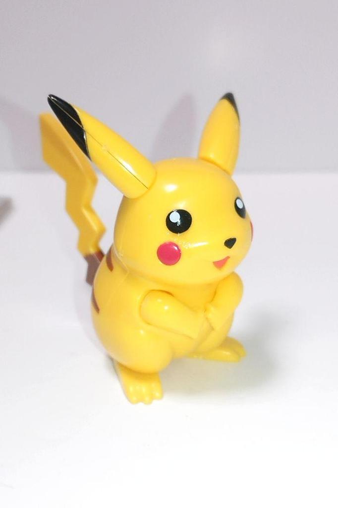 [USED] Pokémon Plastic Model Pikachu Figure CD Aim To Be a Pokémon Master