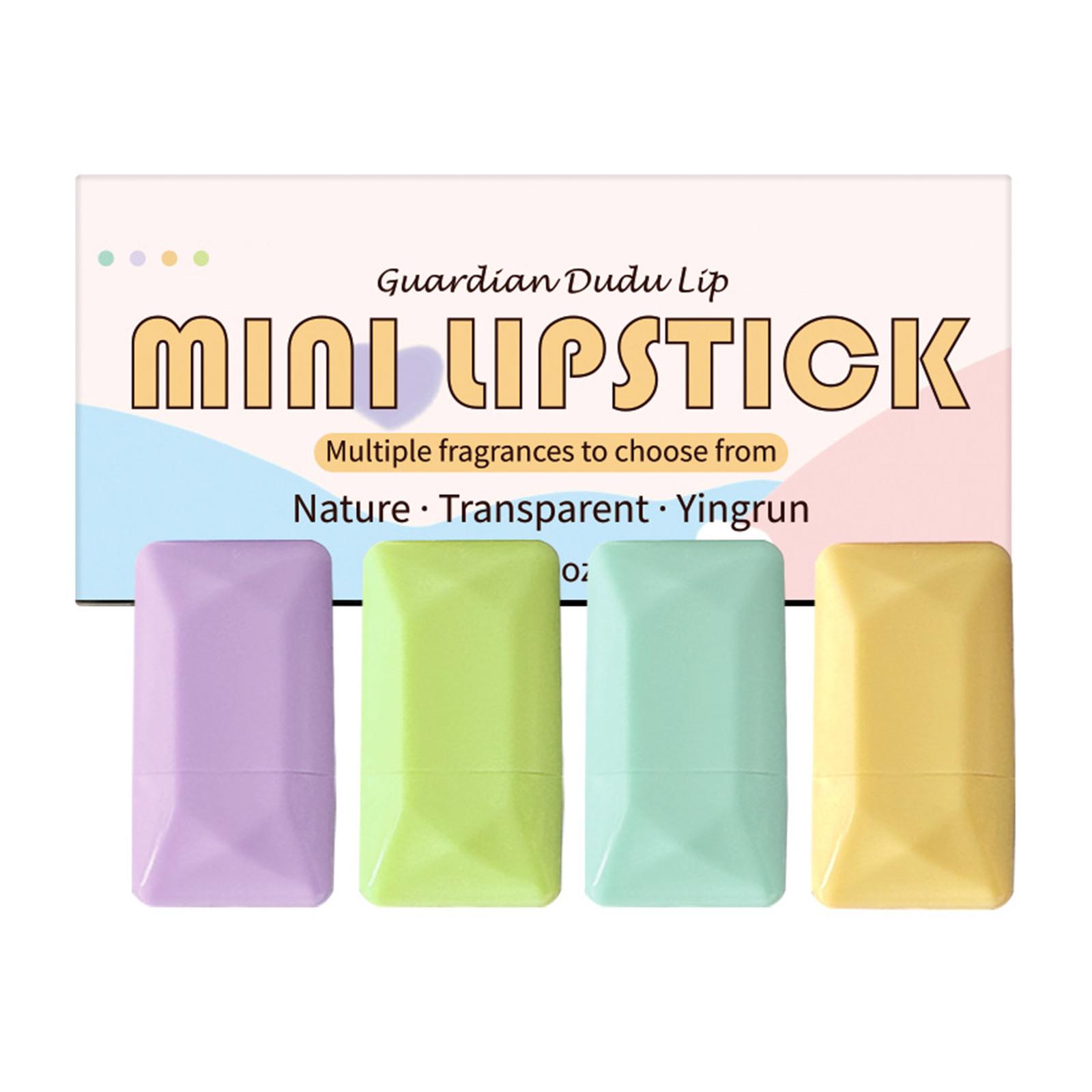 

Lip Colorful Lipstick 2g*4 Увлажняющий Увлажняющий Линии для Губ Бальзам Для Губ Масло Для Губ Увлажняющий One Size
