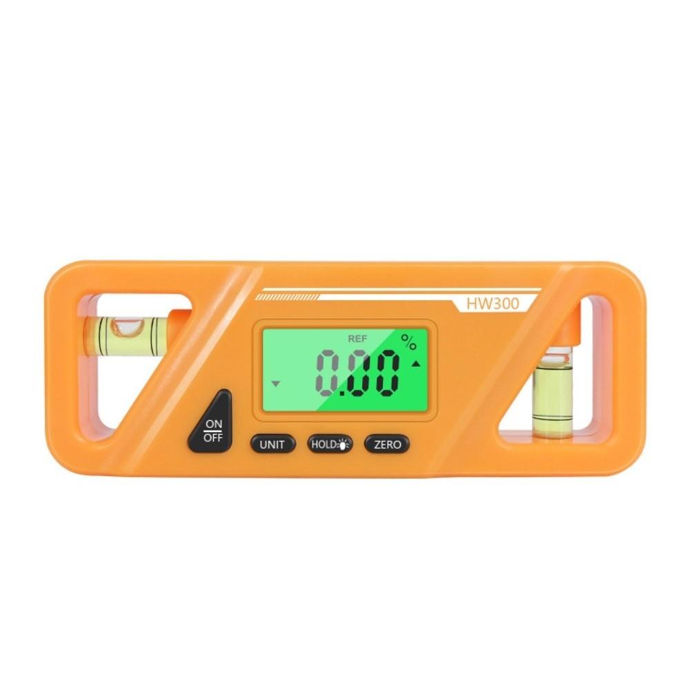 LCD Display Magnetic Goniometer Magnetic Base LCD Digital Angle Meter Interior Decoration оранжевый