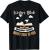 Writer's Block Shirt Funny Writer Shirt Humor Author Gift T- Size L & XL T-Shirt