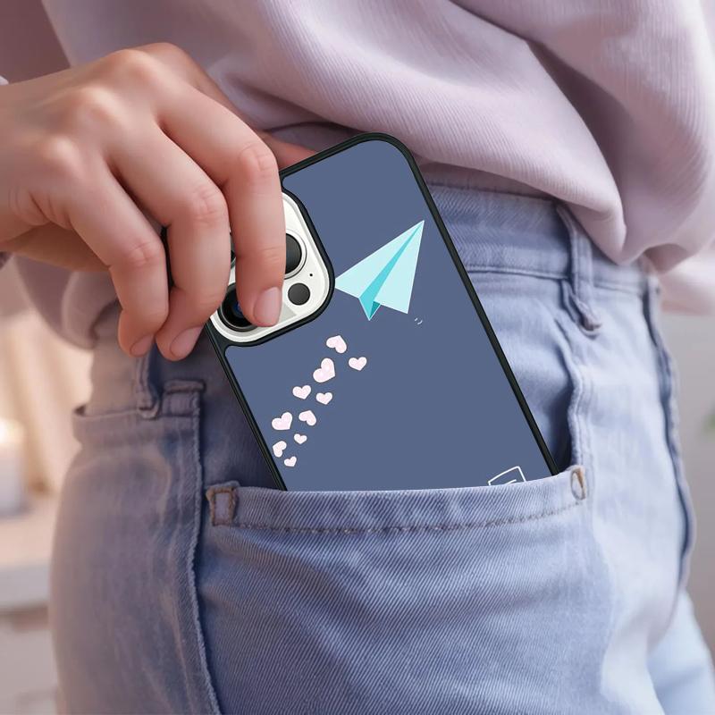 Paper Airplane Plane Trippy Phone Case For iPhone 17 Air 15 16e 14 13 Pro Max Coque 12 11 Pro Max PLUS cover