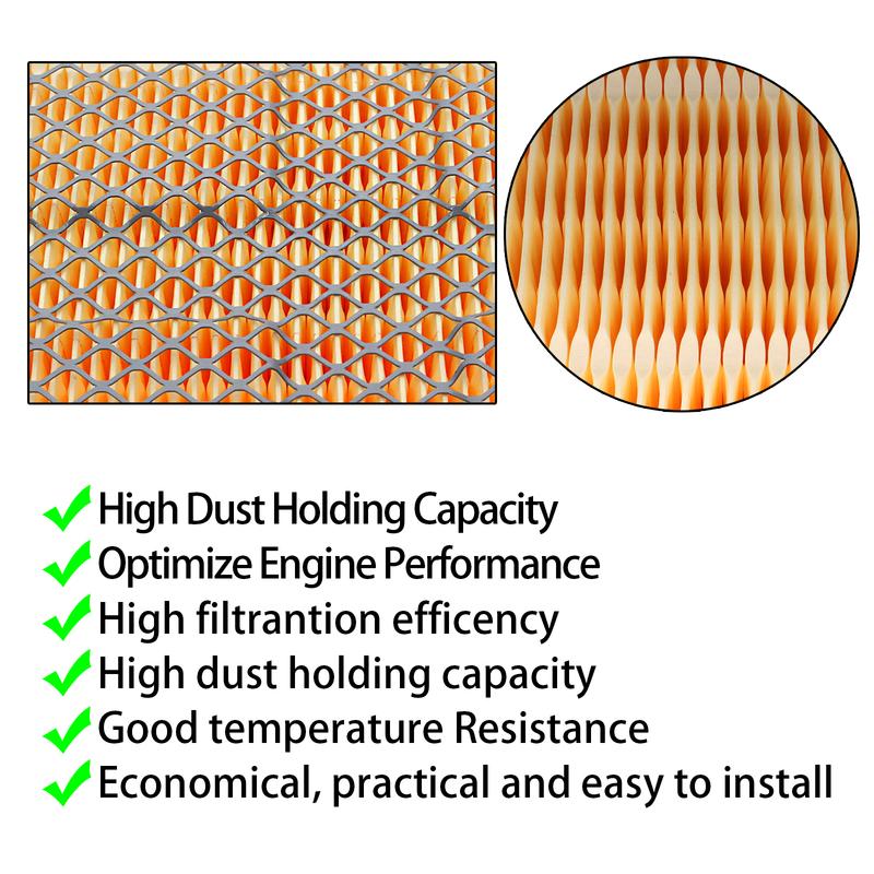 53032404AA Motorluftfilter Performance Für Dodge Ram 1500 2500 3500 und Ram 1500 2500 3500 2011 2012 2013 2014 2015 2016-2018