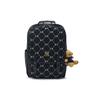 New York Yankees Vintage Diamond Letter Jacquard Zipper Backpack Men Backpack Black 7ABKMD24N-50BKS