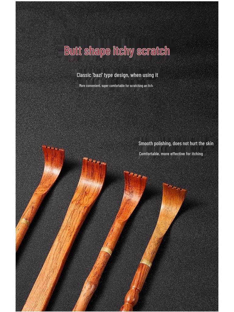 Bamboo Back Scratcher - Designed for Easy Itch Relief for All Ages