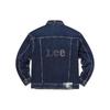 Lee Solid Color Logo Embroidered Single-Breasted Denim Jacket Men Jackets Dark-Blue LMT0036235FF00FA01773