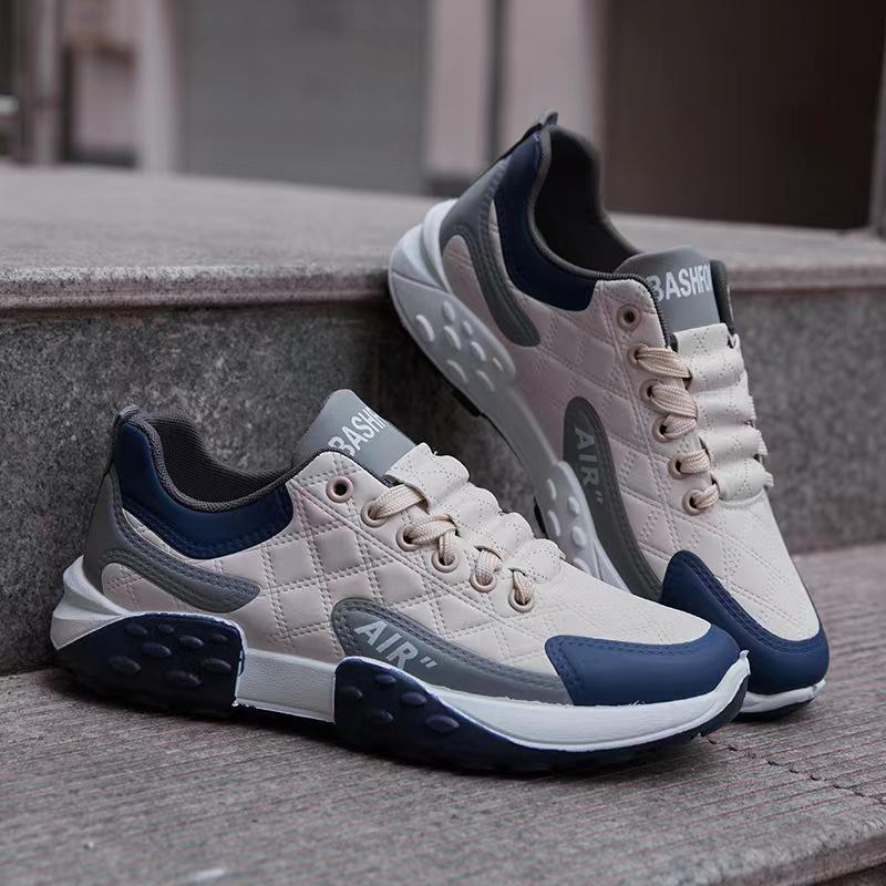 Men's Shoes Low-top Men's Casual Sports Shoes Fashion Lace-up Dad Shoes Comfortable Soft-soled Running Shoes Men