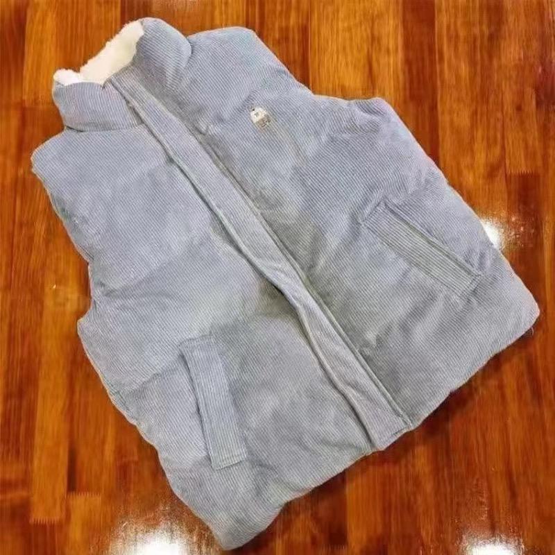 

Женский жилет из хлопка с пухом 2XL