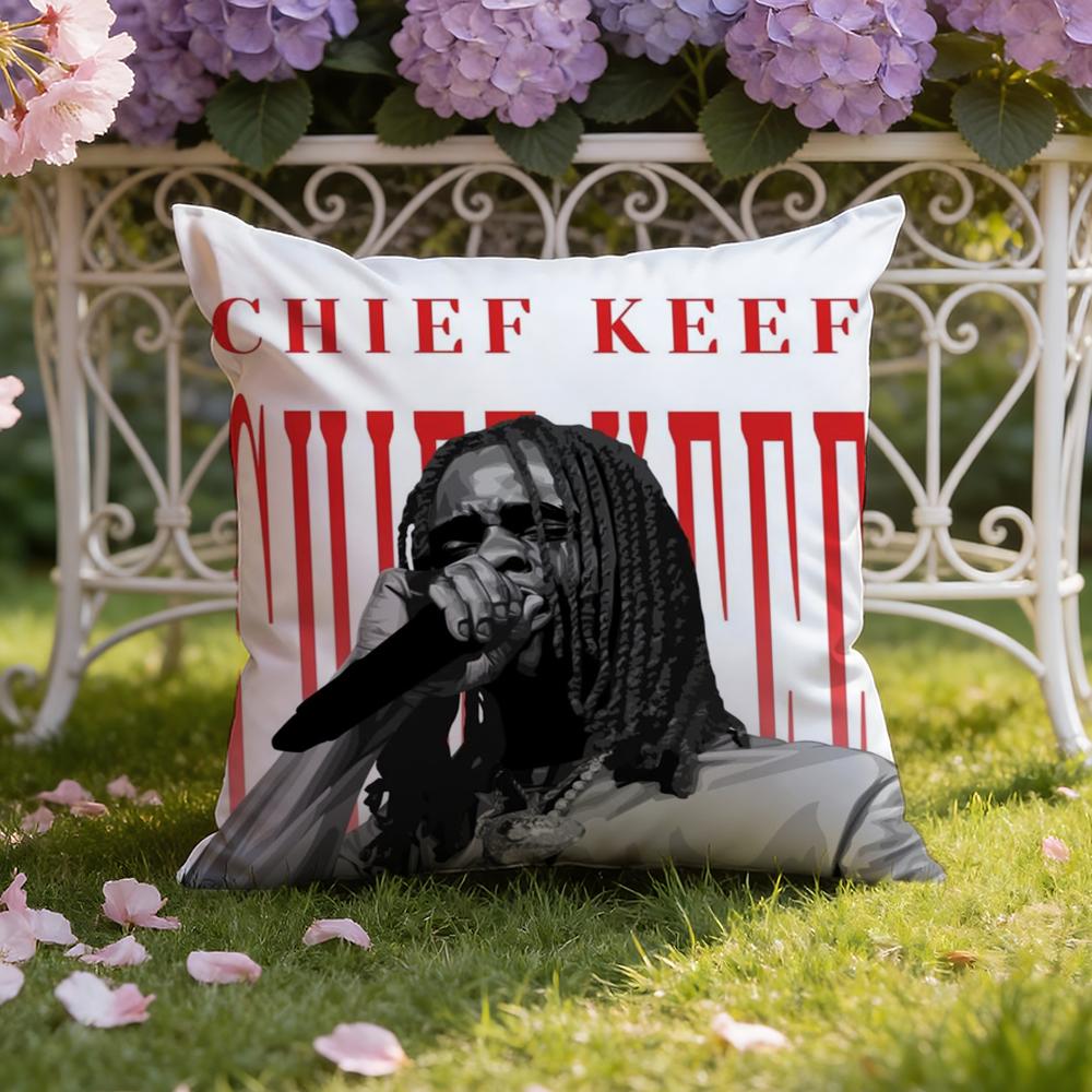 Rapper C-Chief K-Keef Kissenbezug Home & Auto Dual-Scene Kissenbezug: Wendbar für höchsten Tragekomfort