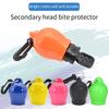 Silikonowa nasadka na ustnik Akcesoria do nurkowania z zatrzaskiem Mały rozmiar Łatwa instalacja Anti-aging osłona ustnika do nurkowania