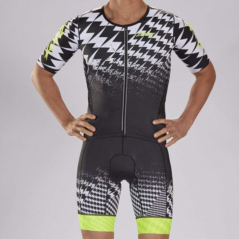 Mens Cycling Jersey Triathlon Suit Quick Dry Performance Wear Outdoor Training Road Race