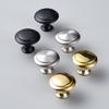 Stainless Cabinet Door Knobs Single Hole Handle Dresser Pull Handles 23Mm-30Mm With Screw Drawer Knobs Hardware Accessory