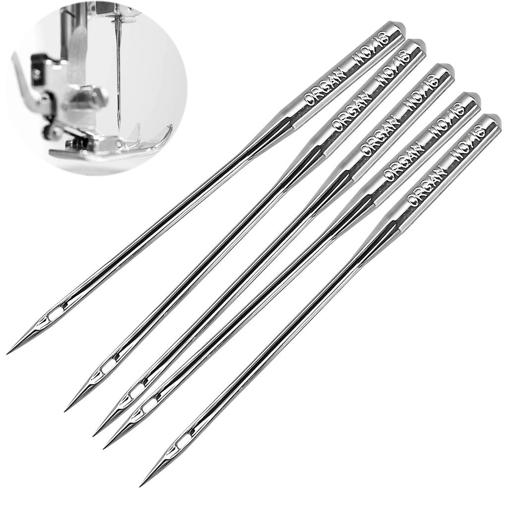 2Pack of ORGAN Household Sewing Machine Needles HAX1 Sewing Needles for SINGER BROTHER 9/65 11/75 12/80 14/90 18/110 21/130