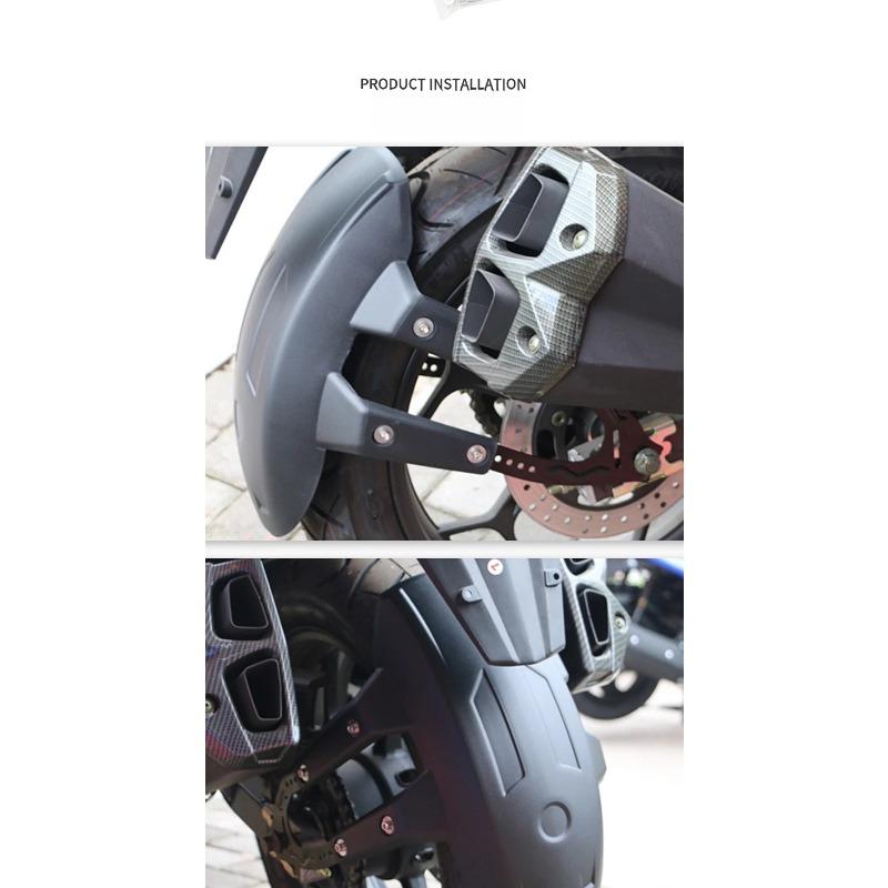 Motorcycle Modified Mudguard Universal, Rear Wheel Mudguard Tile
