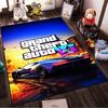 Grand Theft Auto VI Car Design Rug - Non-slip Rug Suitable for Living Room and Bedroom Sofas.