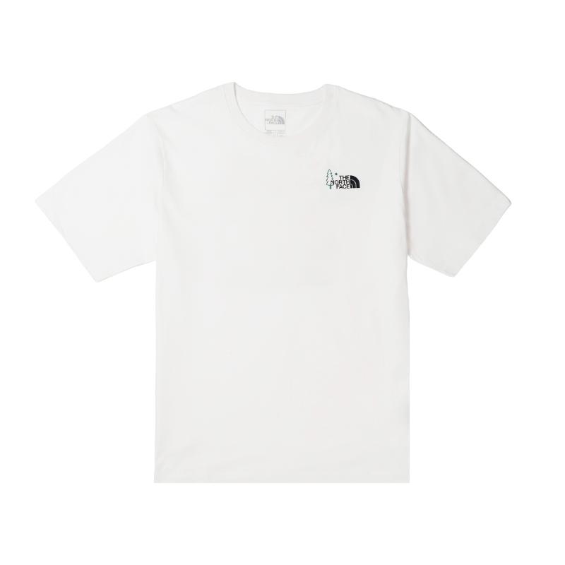 The North Face SS25 T Shirt Unisex Snow Peak White NF0A8DBV-FN4
