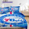 Philadelphia ers Basketball Spirit Bedding(1 * duvet cover + 2 * pillowcase, without core)Christmas birthday gift Duvet cover and pillowcase