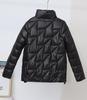 Winter Jacket Parkas Women Glossy Down Cotton Jacket Hooded Parka Warm Female Cotton Padded Jacket Casual Outwear